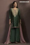 Ethnic Silk Blend Ladies Size Combo Plazzo Suits
